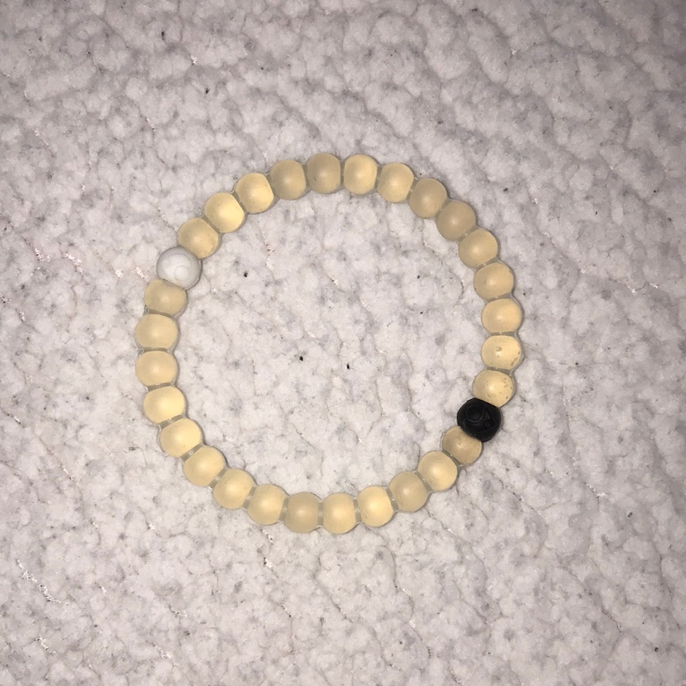 Clear Lokai bracelet